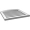 Ekena Millwork Arch Top Surface Mount PVC Gable Vent: Non-Functional, w/2"W x 1-1/2"P Brickmould Frame, 20"W x 42"H GVPAR20X4202SN - alternate 4